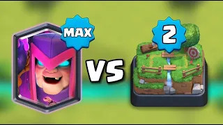 MAX LVL MOTHER WITCH vs TRAINER LVL 2 | CLASH ROYALE