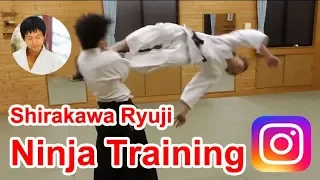 【Fantastic Aikido Master】 Shirakawa Ryuji shihan - Special Ninja techniques