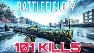 Battlefield 5 101 Kills Ribeyrolles Devastation Conquest!