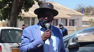 Mercedes 'Rambo' Sibanda tombstone unveiling event.