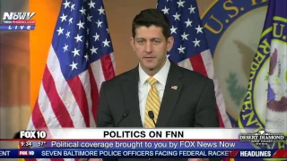 FNN: Paul Ryan Speaks on Accusations Against Attorney General Sessions, Trump Team's Russia Contact