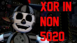 I ENCOUNTER XOR IN NON 50/20 MODE