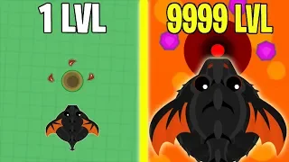 Mope.io MAX EVOLUTION KING DRAGON UPDATE! 99.99% IMPOSSIBLE ANIMAL CHALLENGE (Mope.io Best Moments)