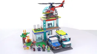 LEGO City Emergency Vehicles Headquarters 60371 review! Good value & builds, even with road plates
