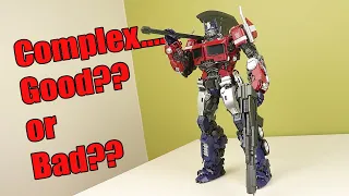 The Most COMPLEX Optimus Prime I’ve EVER Handled | #transformers Yolopark Optimus Prime