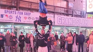 best breakdance show in times square (incredible performance)