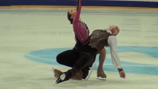 Кристина Астахова/Алексей Рогонов Kristina Astakhova /Alexei Rogonov RUS Гран-при Москва 2016 ПП 630