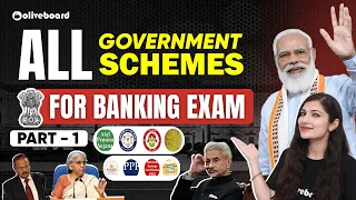 All Government Schemes For Banking Exam 2024 | Part-1 | Government Schemes 2024 | By Sheetal Mam