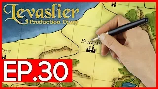 Let's Create a Fantasy Desert Map! - Levaslier Production Diary EP 30 (Mar 2019)