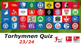 BUNDESLIGA TORHYMNEN QUIZ ⚽⚽⚽ | Saison 2023/24