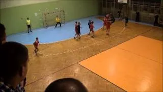 Most brutal foul in handball