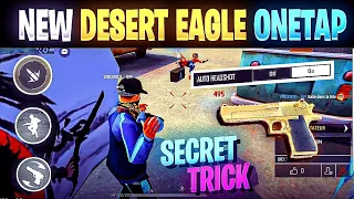 NEW Desert Eagle One Tap Headshot Trick🤯 || Free Fire Me Headshot Kaise Mare🤔 || MALIK FF