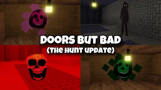 [Roblox] Doors But Bad (The Hunt Update) Gameplay