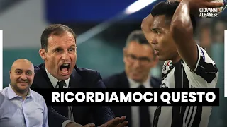 Perché ALLEGRI si ostina a puntare su ALEX SANDRO