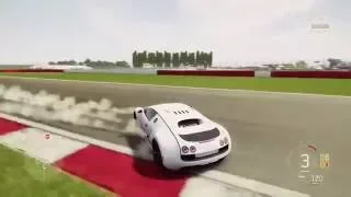 Bugatti Veyron 360 entry drift