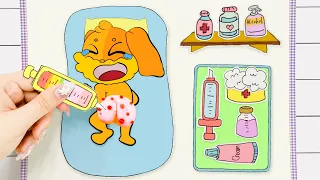 POP THE PIMPLES 👶👶👶 Care Tips Dogday | ASMR Paper | Poppy Playtime Chapter 3 놀이 종이 | Paper Story