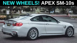 APEX SM-10. The New BMW M4 Wheel and Tire Setup!