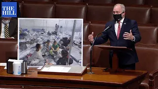 Scalise and Hoyer ARGUE over the border crisis on the House floor