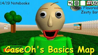 CaseOh's Basics Map (Baldi's Basics Plus Custom Level #02 By Silly_Farm)