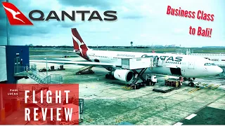 The Complete Qantas A330 Business Class Review - Sydney to Bali