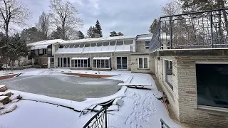 Exploring a Millionaires ABANDONED 1980’s Party Mansion | FROZEN IN TIME