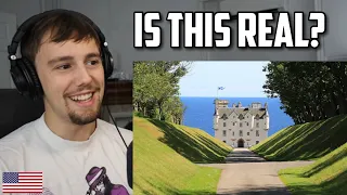 American Reacts to £25,000,000 Castle..