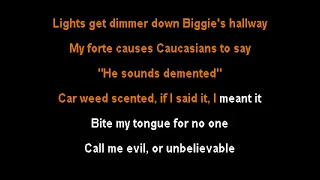 The Notorious B.I.G.  -  Unbelievable - clay wood karaoke