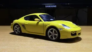 Масштабная модель Porsche Cayman S Welly 1 24