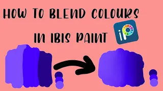 How to blend colours in ibis paint || Tutorial || Ibis paint tutorial #shorts #ibispaint