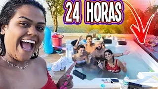 24 HORAS NA BANHEIRA SPA !!!