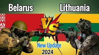 Belarus Vs Lithuania military power comparison 2024 | SZB Defense