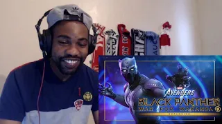 Marvel's Avengers: War For Wakanda - Black Panther Story Trailer REACTION