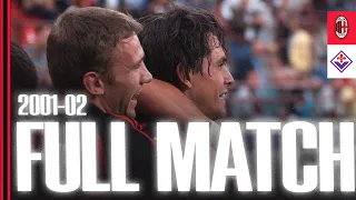 Inzaghi's first goal | AC Milan 5-2 Fiorentina | Full Match 2001-02