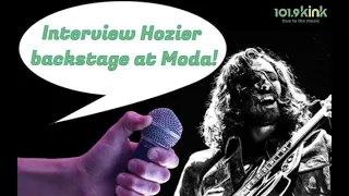 Backstage Interview with Hozier