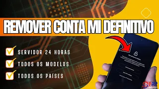 Remover Conta Mi Xiaomi Definitivo por Lock Code - Todos os modelos suportados