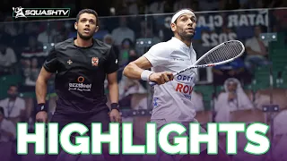 Mostafa Asal plays ‘his idol’ Mohamed ElShorbagy | QTerminals Qatar Classic 2022 | SF HIGHLIGHTS!