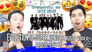 Evolution Of Super Junior Music Video (2005-2021) | REACTION