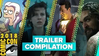 All the best trailers from Comic-Con 2018 (Compilation)