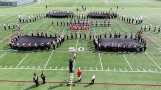 Ohio State Marching Band Stevie Wonder Halftime Show at Practice 9 10 2016 OSU vs Tulsa