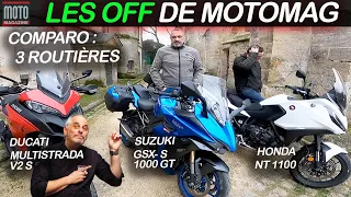 OFF de Motomag ▶︎ 3 routières en balades