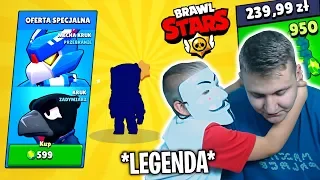 KUPIŁEM mojemu BRATU LEGENDĘ z NAJDROŻSZYM SKINEM w BRAWL STARS! *ANTY PRANK*