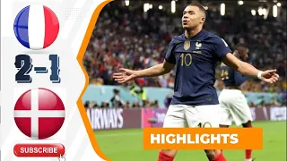 France vs Denmark [2-1] Extended Goals and Highlights|| FIFA WorldCup Qatar 2022||