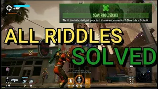 All Riddlers Riddles Solved - Suicide Squad: Killl The Justice League