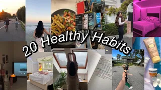 20 Healthy Habits Everyone Should Have // Aesthetic Strive