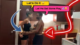 LETS “DO IT” ON THE KITCHEN COUNTER PRANK ON GIRLFRIEND!!