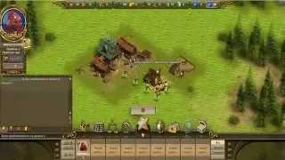 Браузерная игра The Settlers Онлайн # 1 Начало строительства!