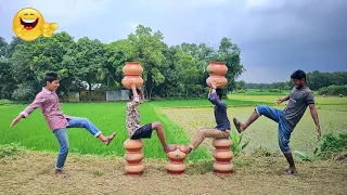 Try To Not Lough Challenge | Must Watch New Funny Video |  Fun 24H - Episode - 65
