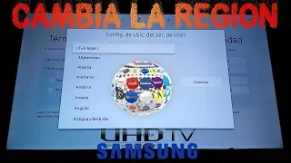 Get New Apps Changing Region In Samsung Smart UHD TV