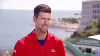 "Great to be back but I don't have great expectations" Djokovic on his Monte-Carlo Masters journey