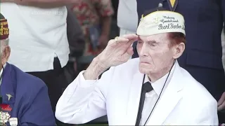 Pearl Harbor ceremony draws handful of survivors